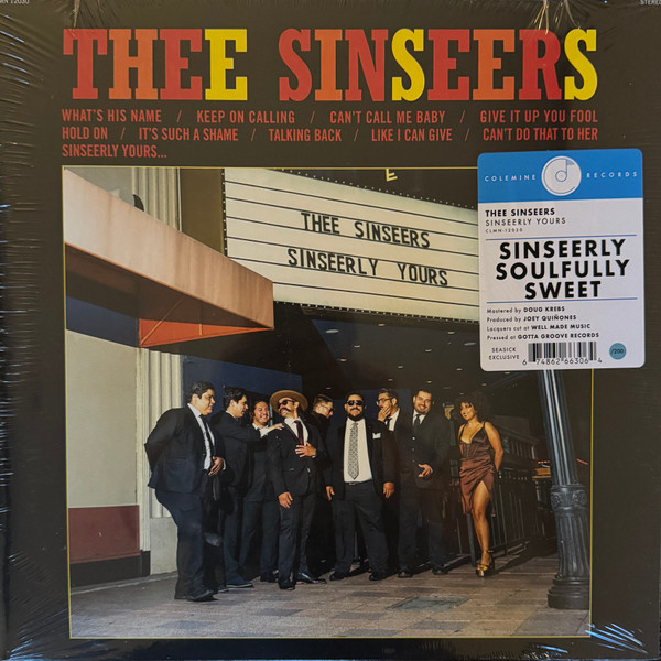 Thee Sinseers — Sinseerly Yours